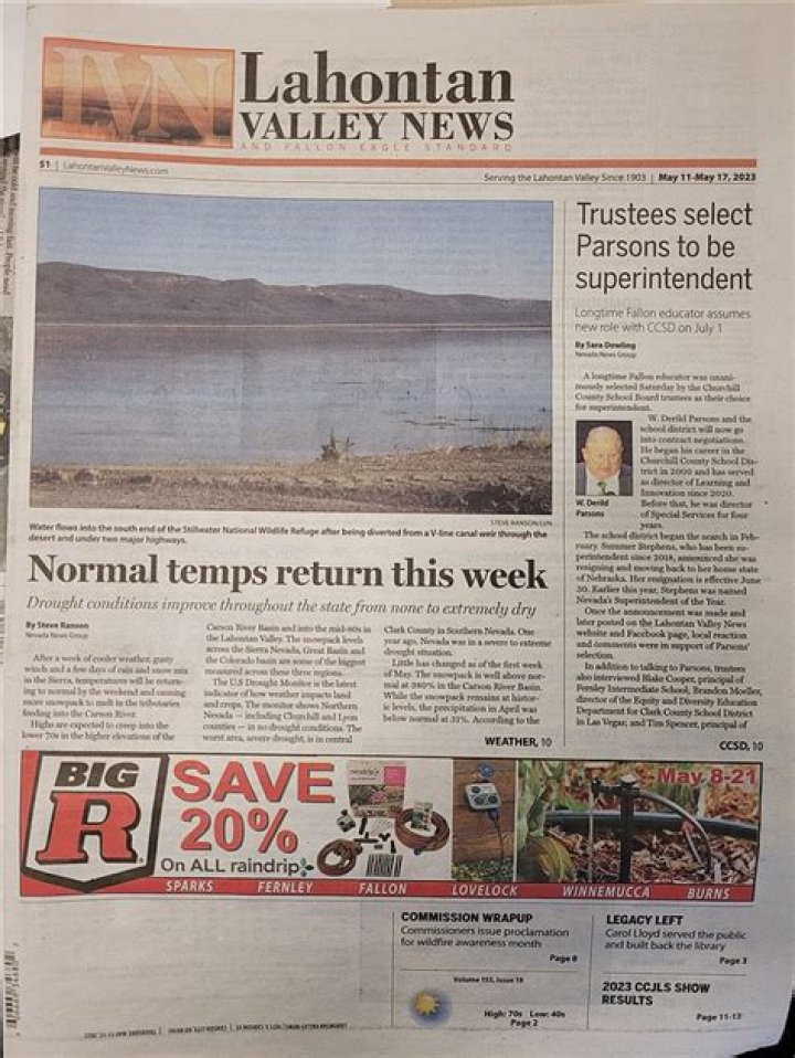Lahontan Valley News: Insights and Updates from Fallon, NV