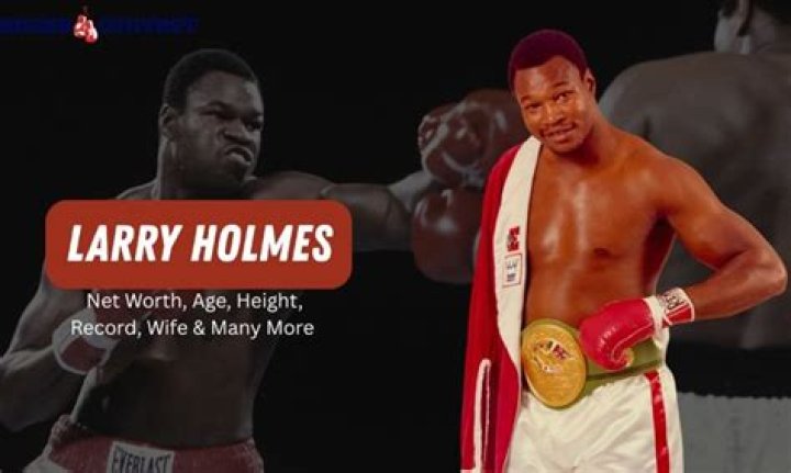 Larry Holmes Net Worth 2023: A Deep Dive into the Boxing Legend&rsquo;s Wealth