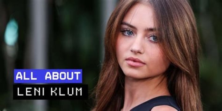 Leni Olumi Klum: The Rising Star in the Modeling World