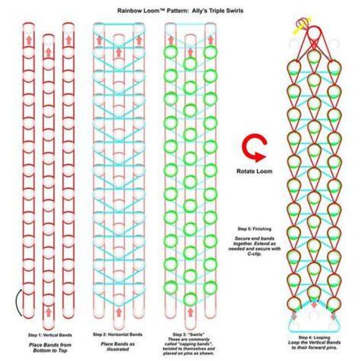 Loom Band Patterns with Loom: A Complete Guide