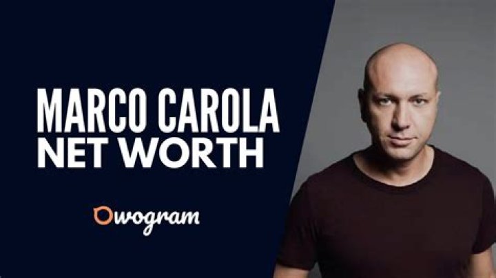 Marco Carola Net Worth: The Wealth Behind the Global Techno Icon