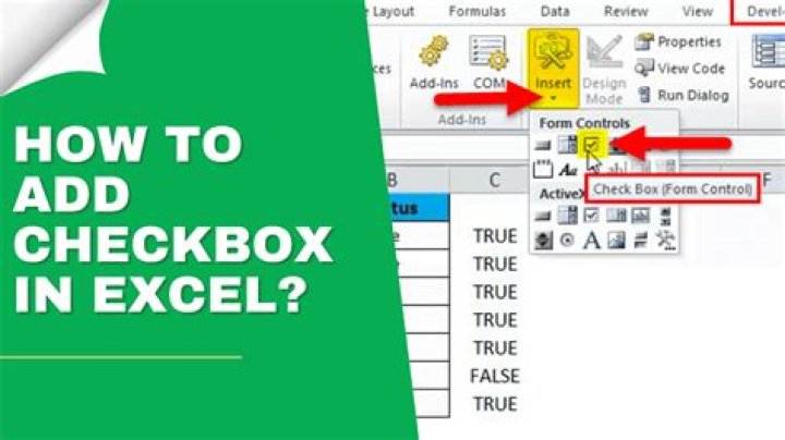 Mastering Checkbox in Excel: A Comprehensive Guide