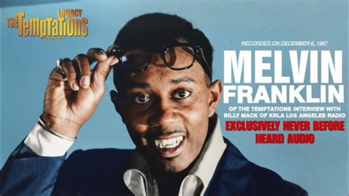 Melvin Franklin: The Soulful Voice of The Temptations