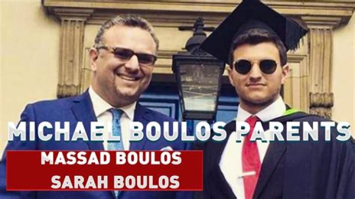 Michael Boulos Parents: An Insight into His Family Background