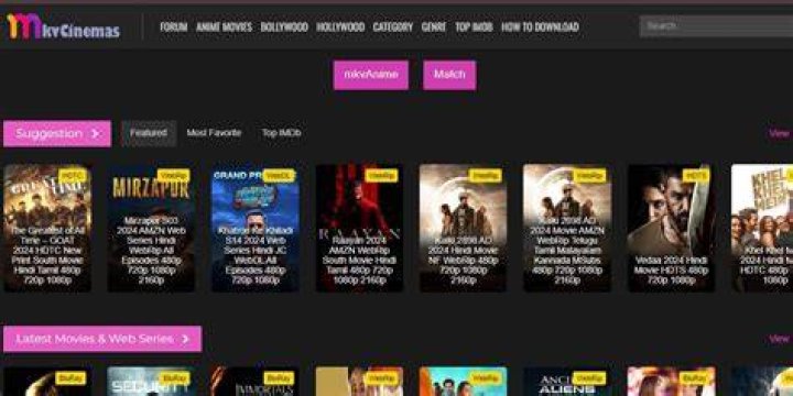 MKVCinemas New Website: Your Ultimate Destination for Movies
