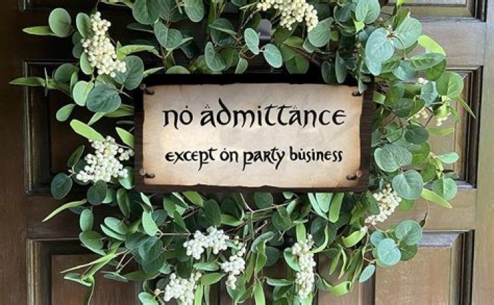 No Admittance Except on Party Business: Understanding Its Significance and Implications