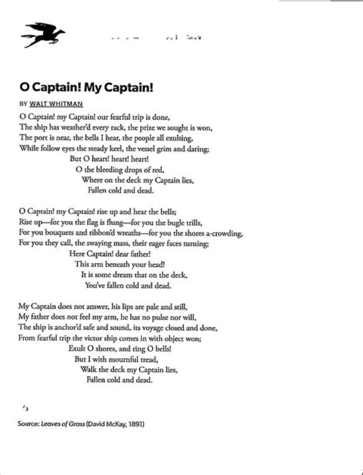 O Captain! My Captain! Analysis: A Deep Dive into Walt Whitman's Poignant Poem