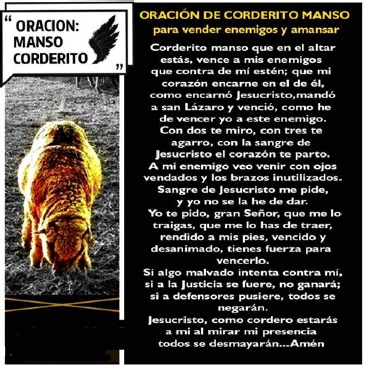 Oracion Corderito Manso: The Power of Faith and Protection