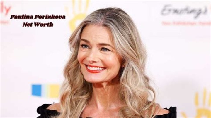 Paulina Porizkova's Net Worth: A Fortune Earned Through Modeling