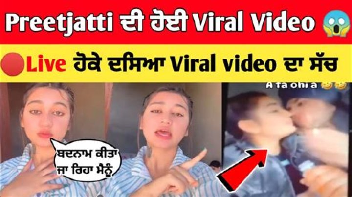 Preet Jatti Viral Leaked Video: What You Need to Know