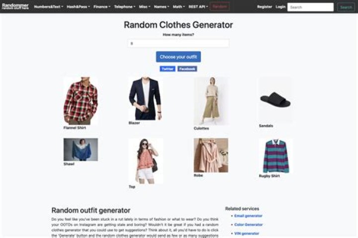 Random Outfit Generator: Your Ultimate Fashion Companion