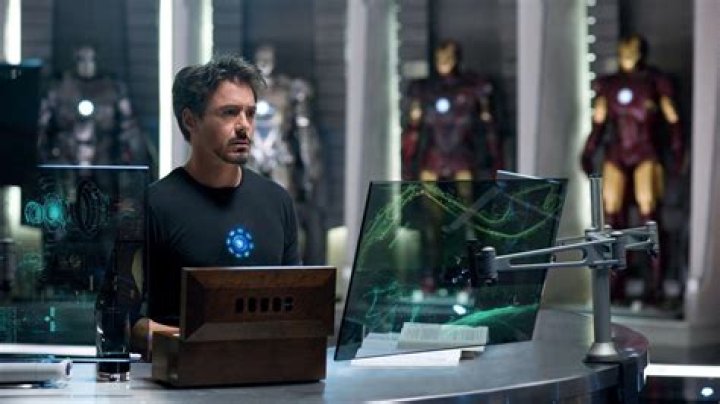 Reflections of a Hero: Tony Stark Sitting in Chair in Avengers Endgame