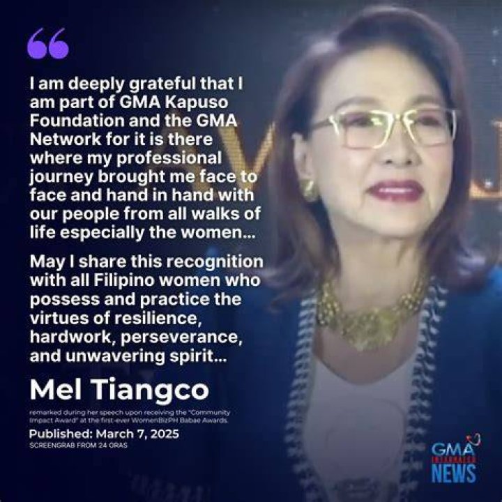 Renowned Broadcaster Mel Tiangco: A Legacy of Excellence in Philippine Television