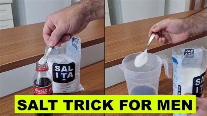 Salt Trick for Men Performance: A Comprehensive Guide