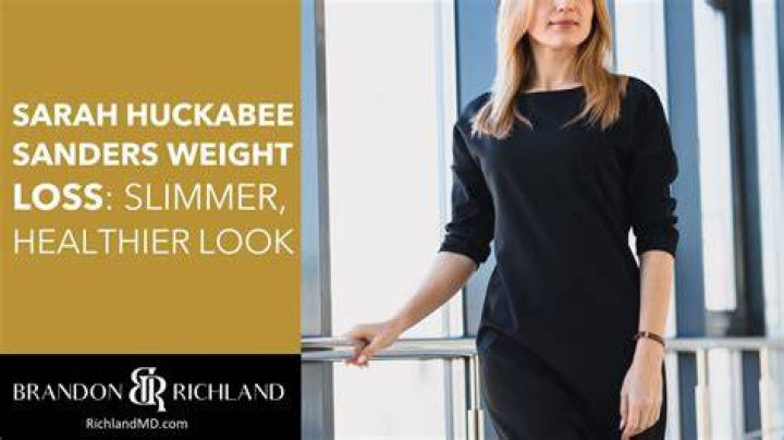 Sarah Huckabee Sanders Weight Loss: Journey to a Healthier Lifestyle