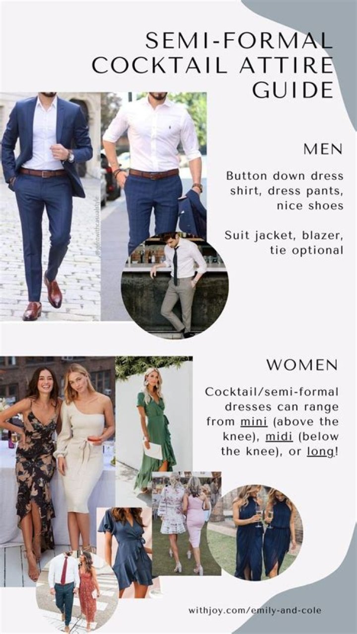 Semi Cocktail Attire: The Ultimate Guide for Every Occasion