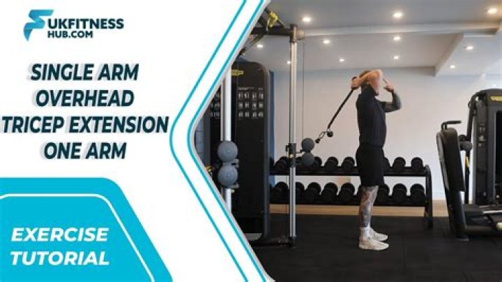 Single Arm Tricep Extension: Unlocking Your Arm Strength