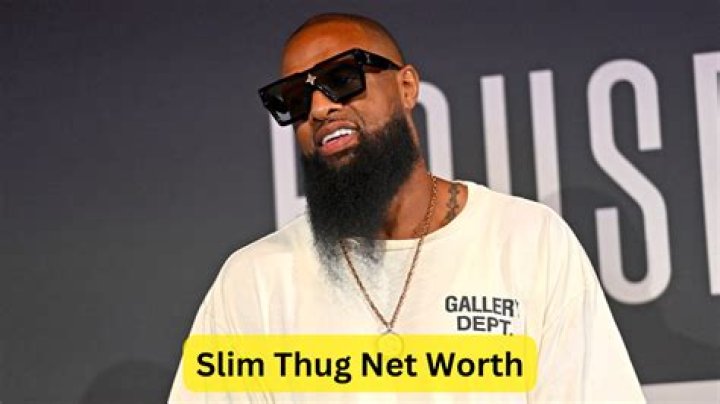 Slim Thug Net Worth 2024: A Deep Dive into the Rapper's Wealth and Success