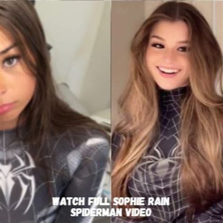 Sophie Rain Spider Man Video Leak: What You Need to Know