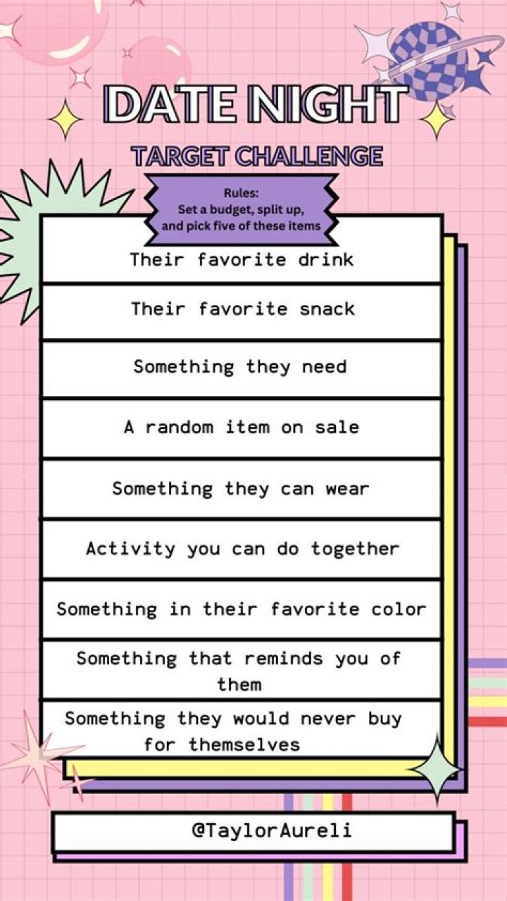 Target Date Night Challenge: A Fun Way to Strengthen Your Relationship