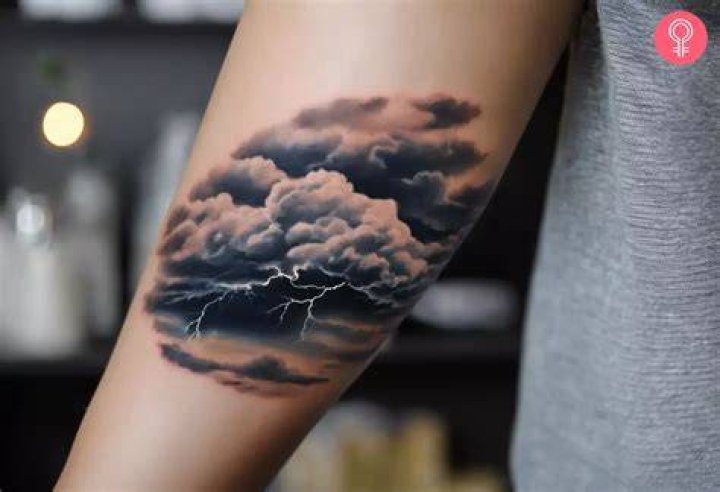 Tattoo of a Cloud: Symbolism, Design Ideas, and Care Tips