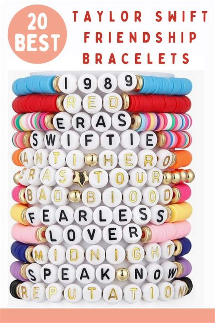 Taylor Swift Bracelets: A Trendy Accessory Every Fan Should Own