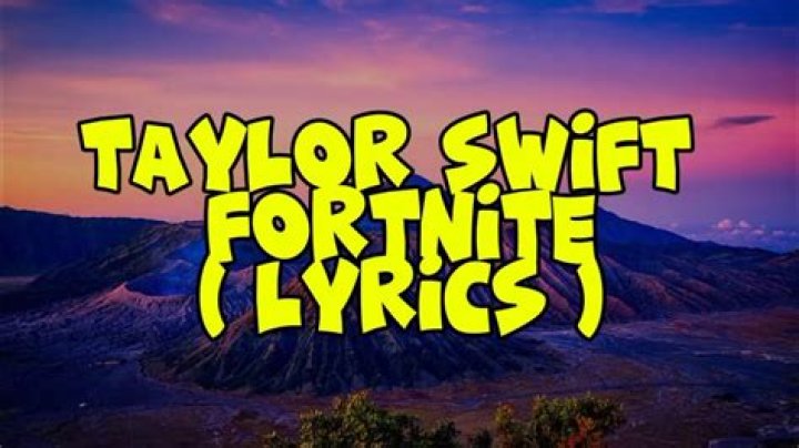 Taylor Swift Fortnite Lyrics: A Comprehensive Exploration