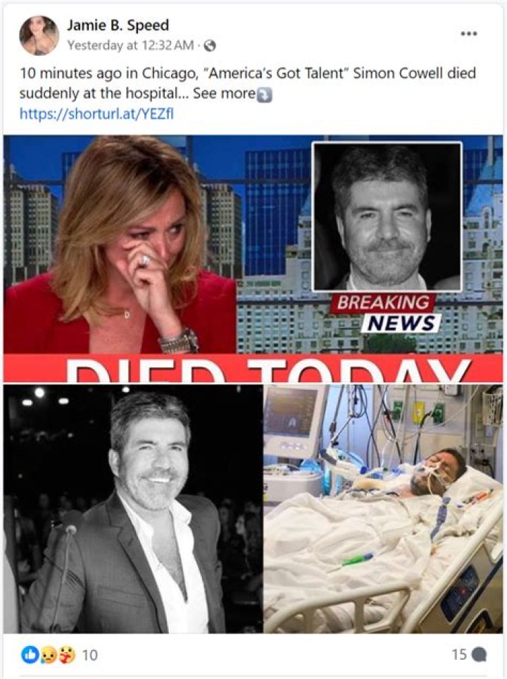 The Impact of Rumors: Simon Cowell Pass Away