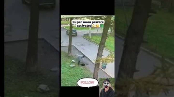 The Remarkable Story of a Kid and His Mom Captured on CCTV