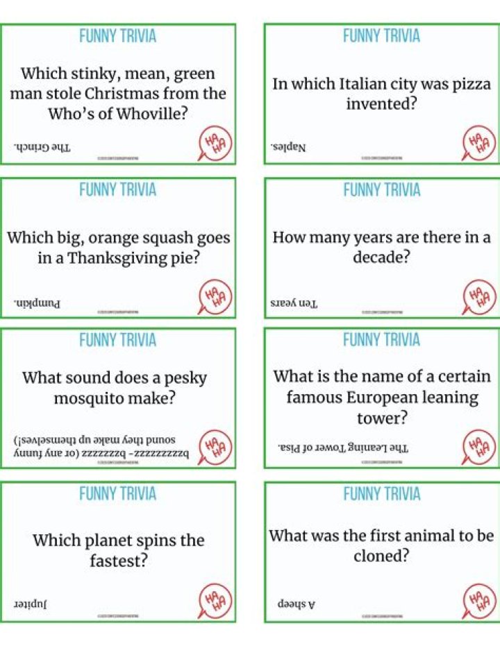 The Ultimate Funny Trivia Categories for Laughter and Learning