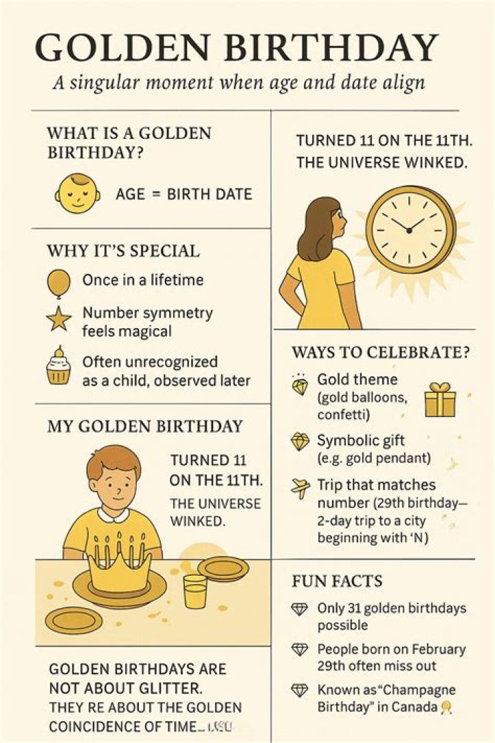 Themes for Your Golden Birthday: Celebrating in Style