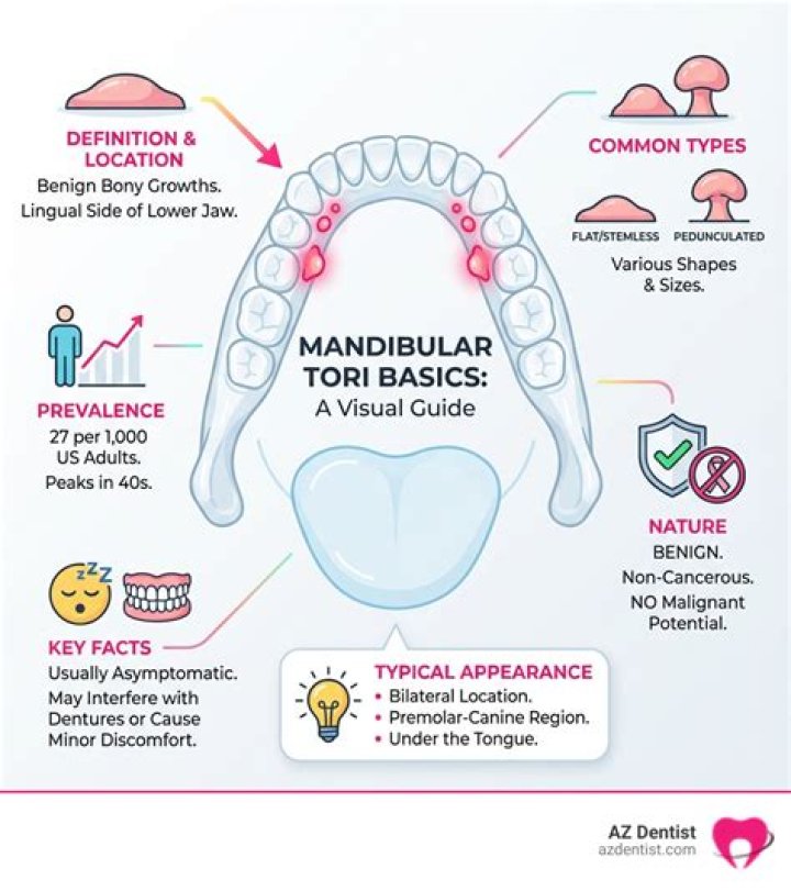 Torus Mandibular: Understanding the Bony Growths in the Jaw