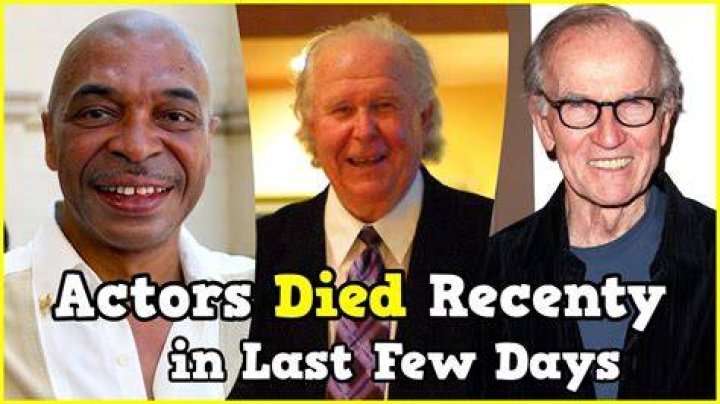 Tragic News: Two Beloved Actors Passed Away Yesterday