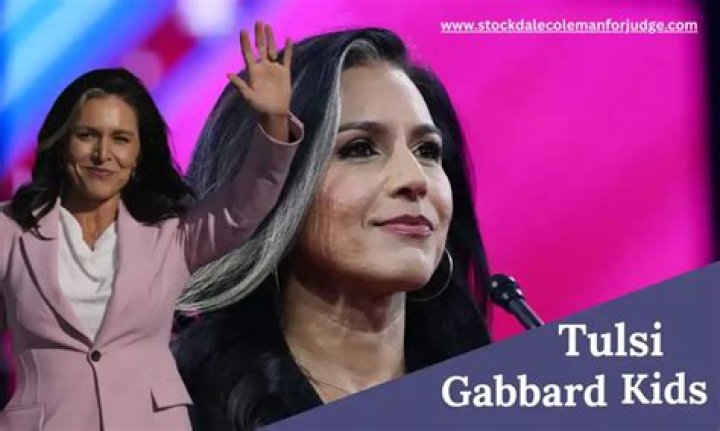 Tulsi Gabbard Kids: A Deep Dive into Her Family Life
