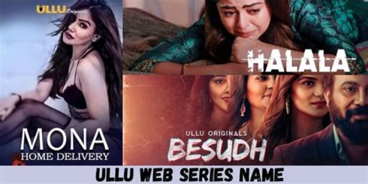 Ultimate Guide to Ullu New Web Series Name List 2024