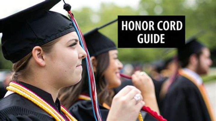 Understanding High School Graduation Cords: Meaning and Significance