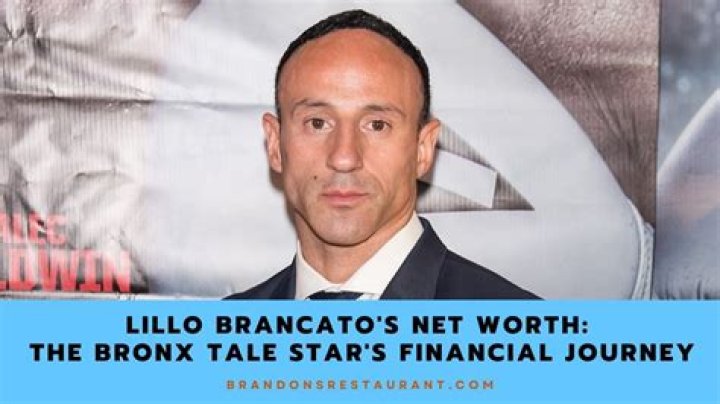 Understanding Lillo Brancato's Net Worth 2023: A Look At His Life and Career