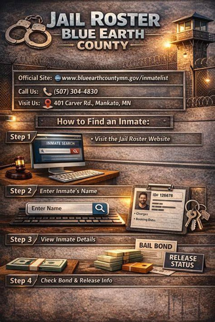 Understanding the Blue Earth County Jail Roster: A Comprehensive Guide