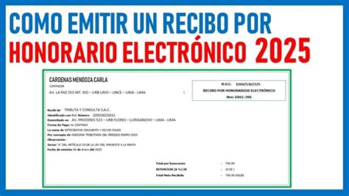Understanding the Emision de Recibo por Honorarios: A Comprehensive Guide