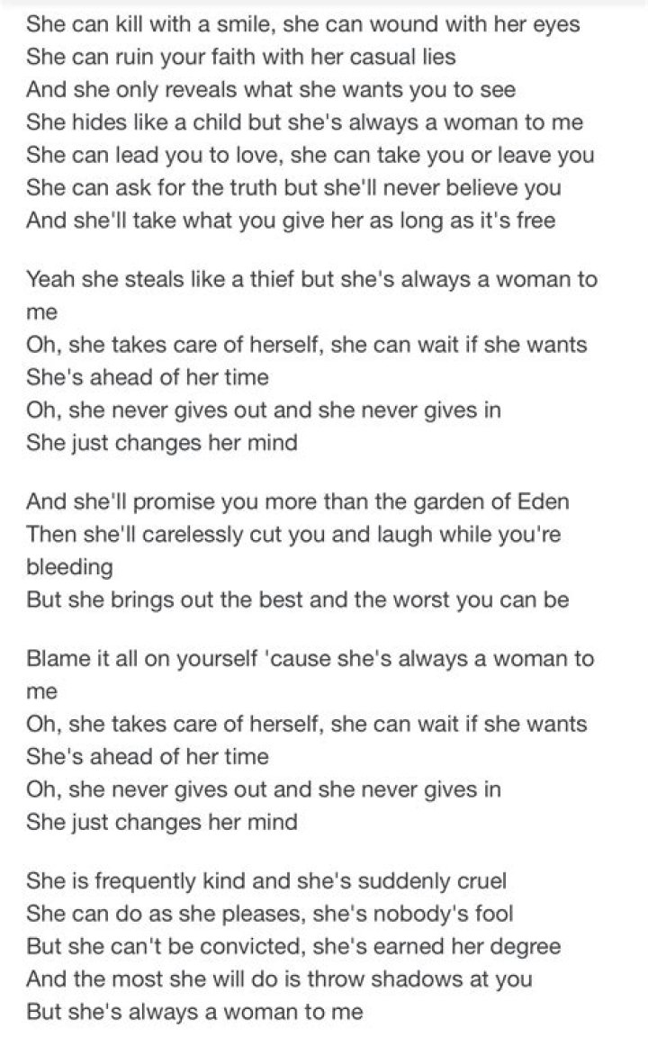 Understanding the Meaning Behind "Woman to Woman" Lyrics