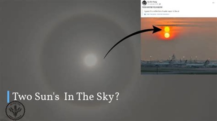 Understanding the Phenomenon of Two Suns in the Sky