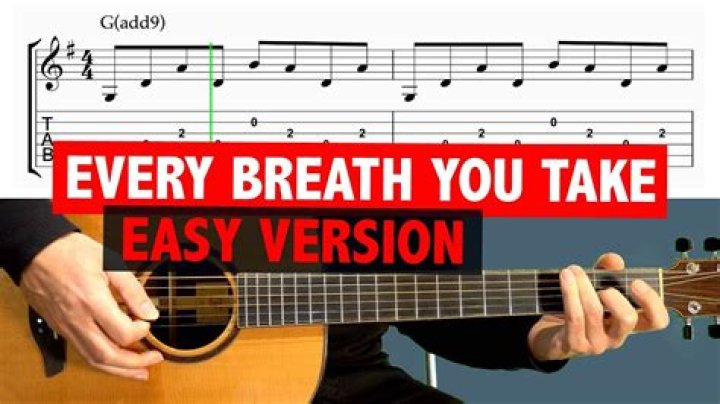 Unlocking the Magic of "Every Breath You Take" Chords
