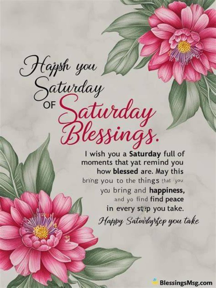 Unlocking the Power of Saturday Blessings: A Guide to Enrich Your Weekend