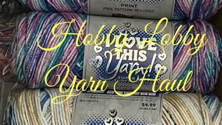 Unraveling Creativity: The World of Hobby Lobby Yarn