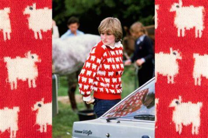 Unraveling the Iconic Princess Diana Sheep Sweater: A Fashion Statement That Transcended Time
