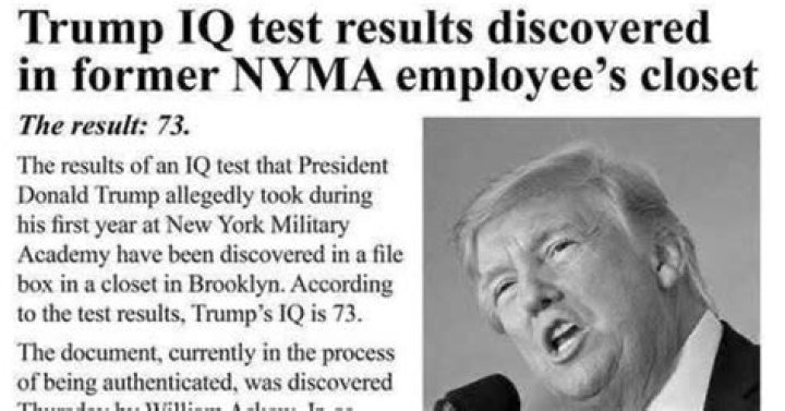 Unraveling the Mystery of Donald Trump’s IQ Score