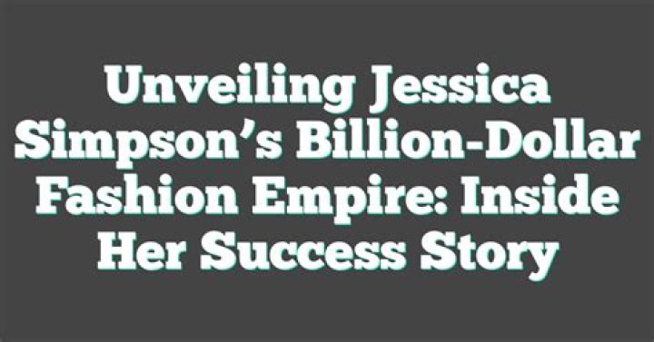 Unveiling Jessica Simpson: The Icon Behind the Headlines