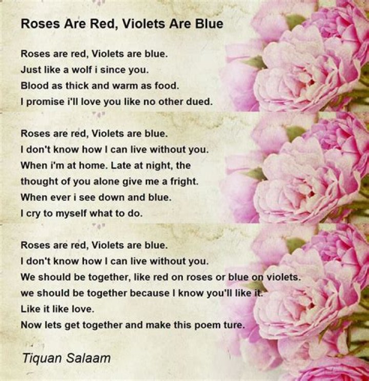 Unveiling the Allure of "Roses Are Red" Poems: A Deep Dive into Sexual Themes