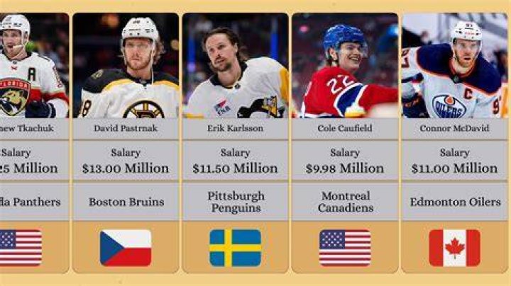 Unveiling the Highest Paid NHL Players: A Deep Dive into Their Success