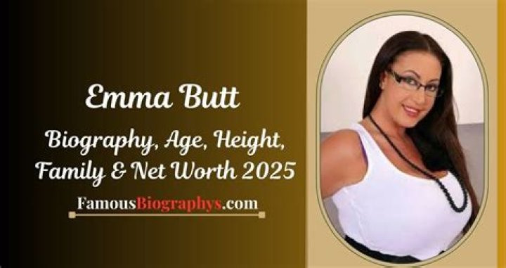 Unveiling the Life and Achievements of Emma Butt